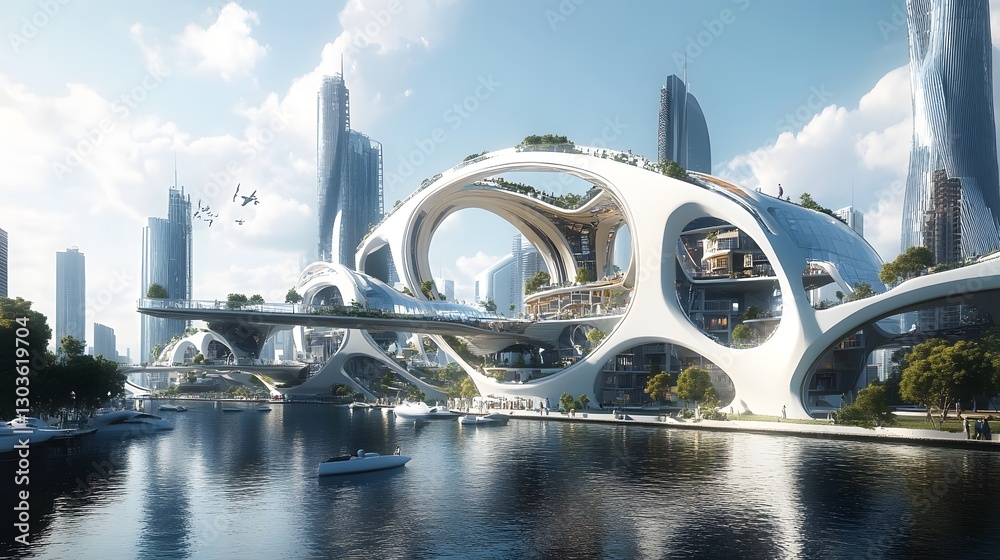 Cities with modular and flexible structures