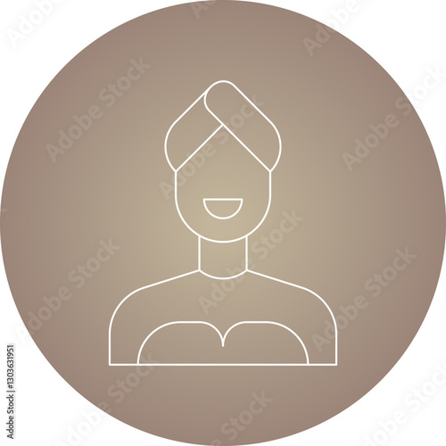 SPA single vector icon illustration