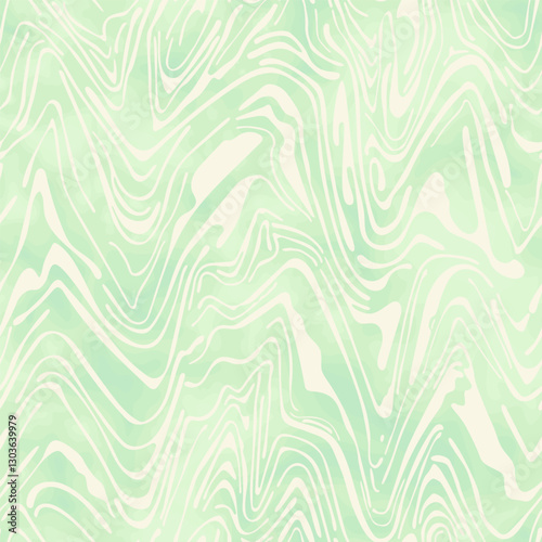 Abstract seamless pattern with marbling - hand drawn vector illustration.
