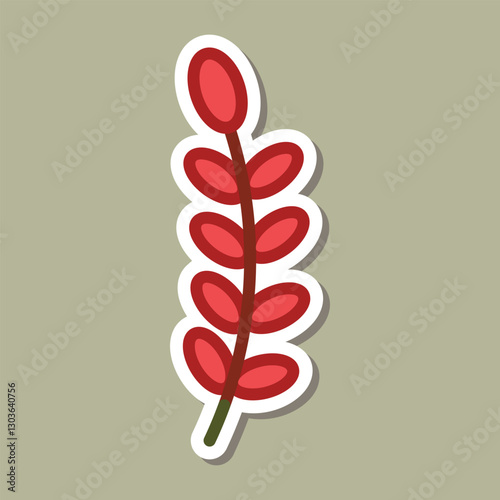 Beautiful simple flowers design. floral plant and nature element natural