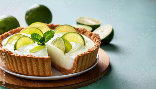 Tarte au citron vert de Floride ou Key Lime Pie