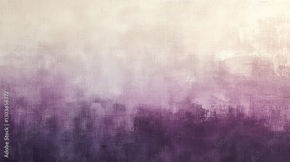 Fototapeta premium Abstract painting featuring color gradient with varying shades of purple