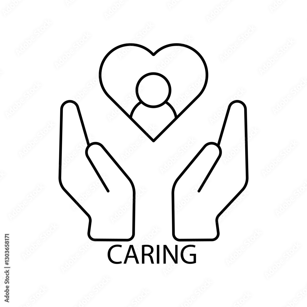 caring icons symbol vector elements for infographic web caring icons symbol vector elements for infographic web