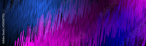 Image vectorielle abstraite dynamique d'arrière-plan bleu foncé avec des lignes fines. Couverture de bannière de présentation commerciale pour événement de vente