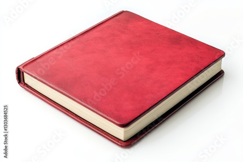 Wallpaper Mural A red notebook on a clean white surface, inviting creativity and thoughts isolated on transparent background Torontodigital.ca