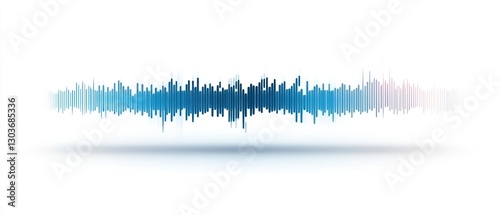 Abstract Audio Waveform Graphic photo