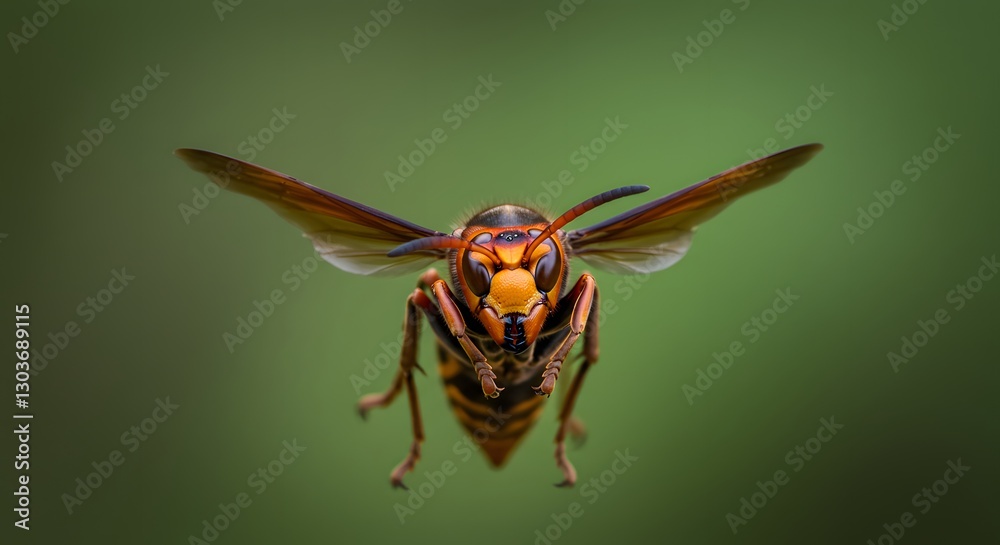 Fototapeta premium Apex Predator of the Insect World The Asian Giant Hornet