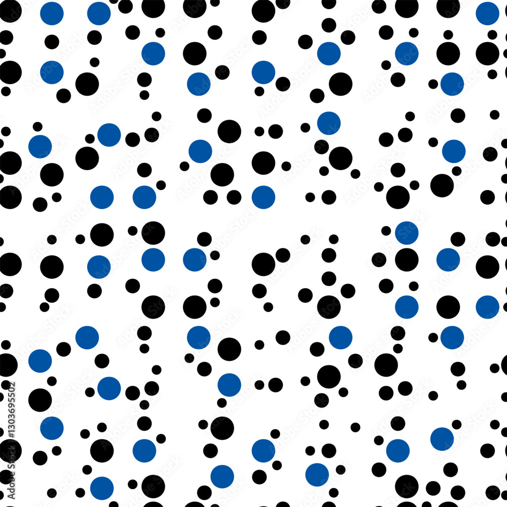Seamless pattern of bright polka dots on an original background for your design. Vector eps10 Seamless pattern of bright polka dots on an original background for your design. Vector eps10