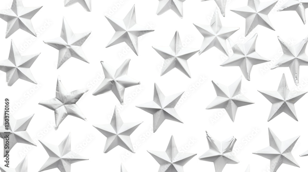 White star spikes overlay isolated on white White star spikes overlay isolated on white