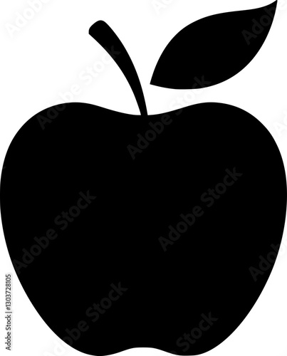 Apple vector shape
