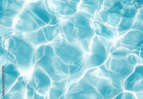 Wallpaper Mural Bright and Shimmering Turquoise Water Surface with Sunlight Reflection for Summer or Beach Themes in High Resolution Photography Torontodigital.ca