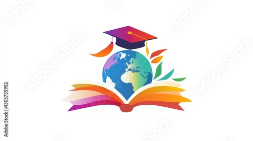 Global Education Concept Logo