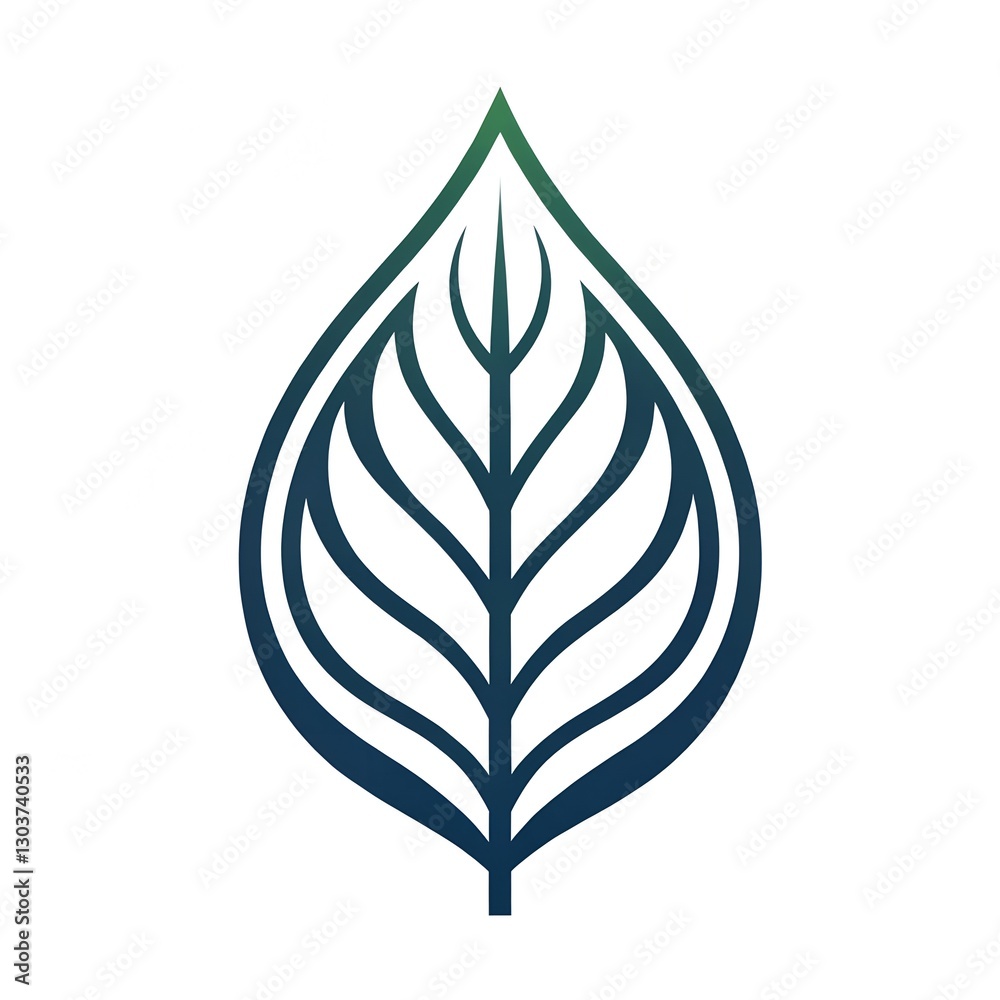 vector illustration of a green leaf vector illustration of a green leaf