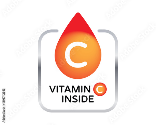 Vitamin C Enriched Product Label Design