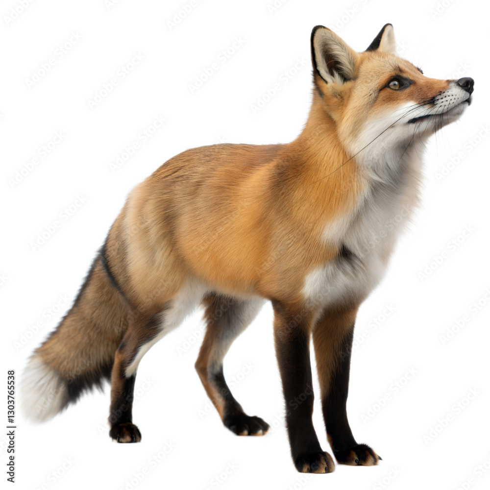 Fototapeta premium Cross Fox AI Generated Image