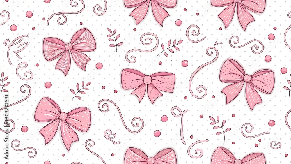 Fototapeta premium seamless background with butterflies