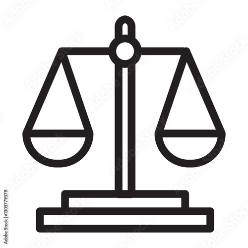 scales Line Icon
