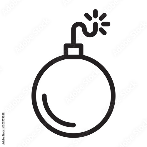 terror Line Icon