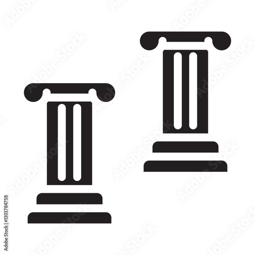 pillar Solid icon
