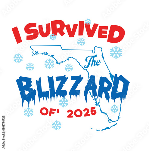 I've survived blizzard Florida map