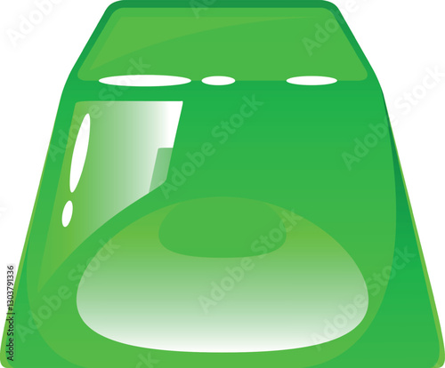 Candy chewy jelly vector illustration