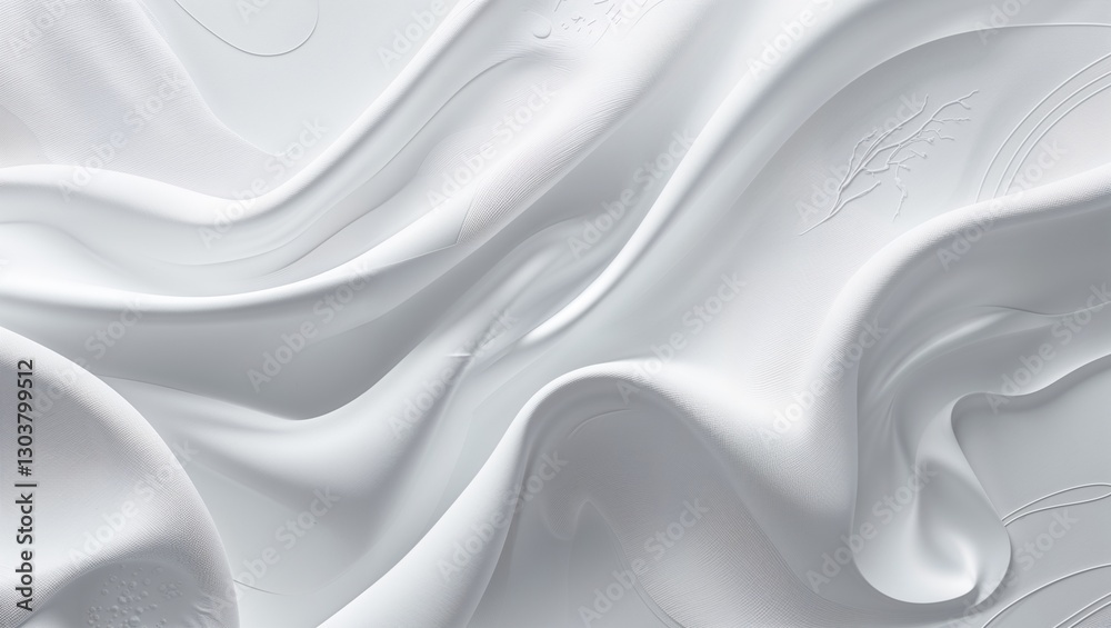 Fototapeta premium White elegant texture background with subtle patterns and refined style