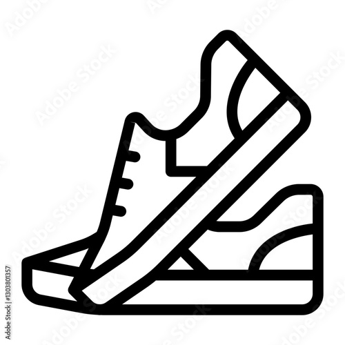 shoes Line Icon