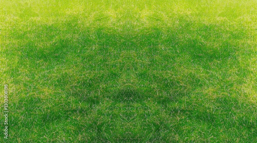 Lush green grass field nature reserve landscape photography bright day aerial view serenity and beauty