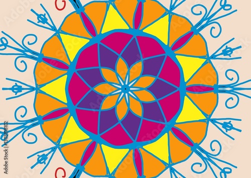 Beautiful and eye-catching background and fabric design designs.

