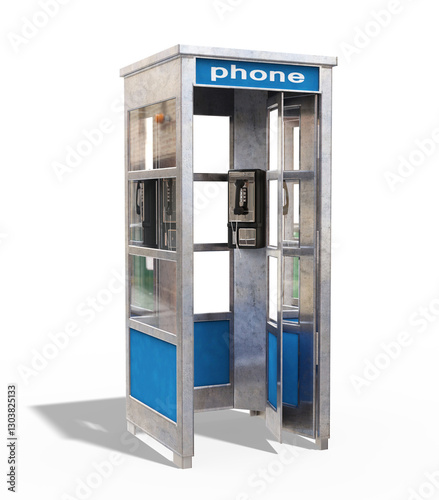 Retro Phone Booth