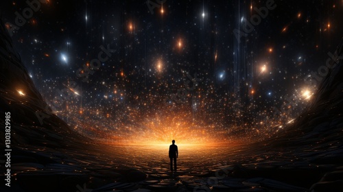 A dark energy meteor absorbing all forms of light and matter