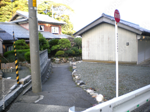 田舎、集落、路地（福井、美浜町付近）  photo