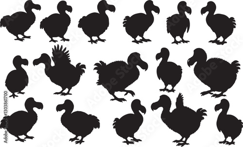 Dodo Silhouettes