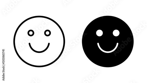 Smile icon vector. smile emoticon icon. feedback sign and symbol