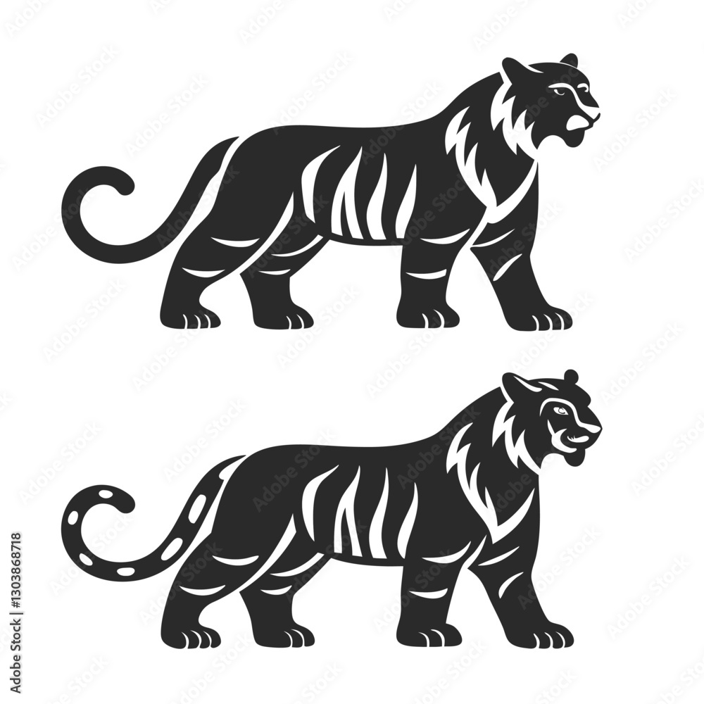 Fototapeta premium set of wild animals vector
