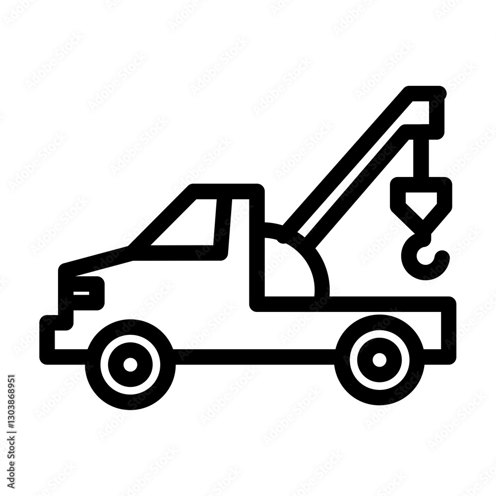 Naklejka premium excavator and truck