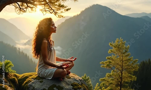 Meditation in the Mountains – An Inner Journey to Clarity and Calmness photo