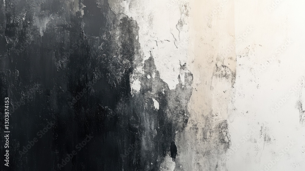 Obraz premium Aged textured wall, distressed plaster, interior background