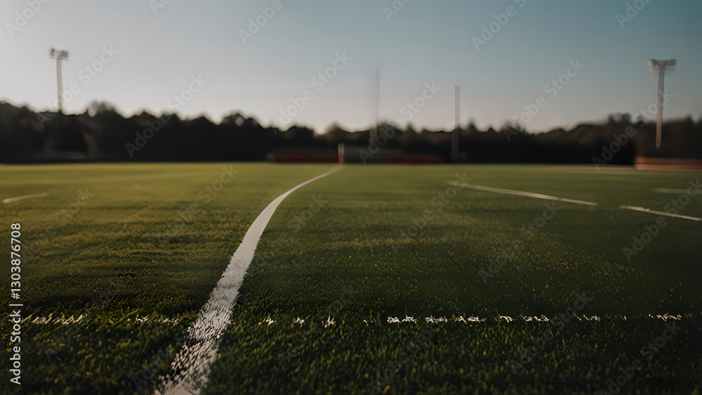 Detailed View of a Football Sideline Detailed View of a Football Sideline