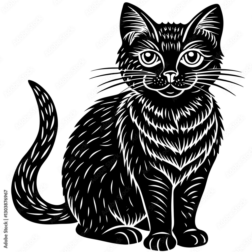 Fototapeta premium cat vector