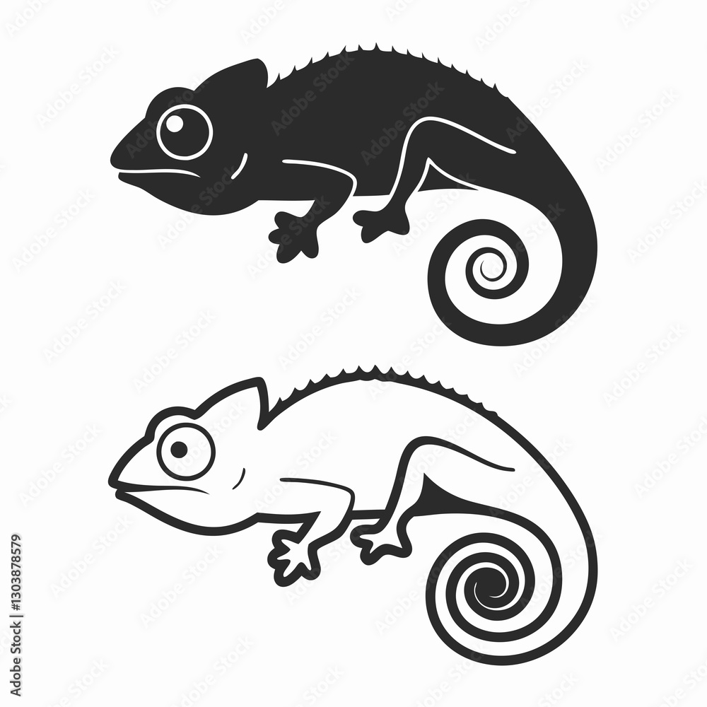 Fototapeta premium set of wild animals vector
