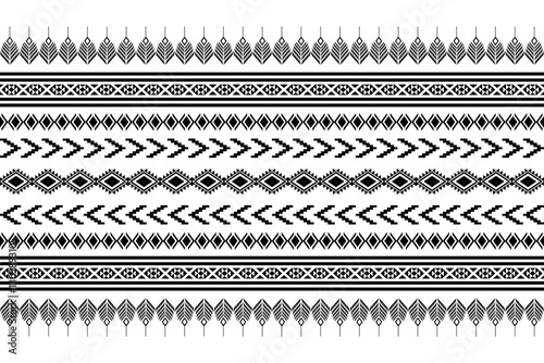 Seamless ethnic traditional combined with geometric shape,folk,ikat,embroidery style and design for fabric design,carpet,printings,clothing,wrapping.