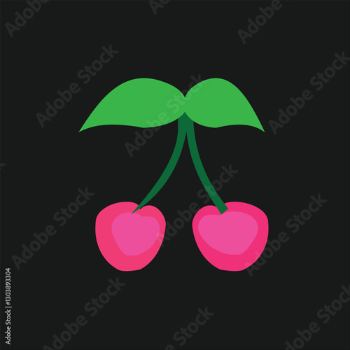 cheery fruit vector