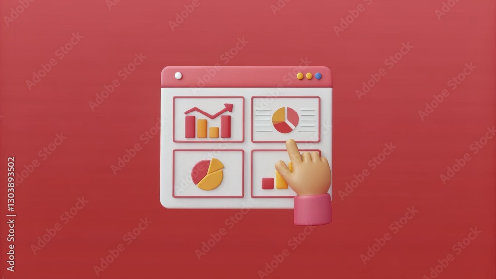 Modern Dashboard Interface with Graphs and Charts for Data Analysis and Visualization Modern Dashboard Interface with Graphs and Charts for Data Analysis and Visualization