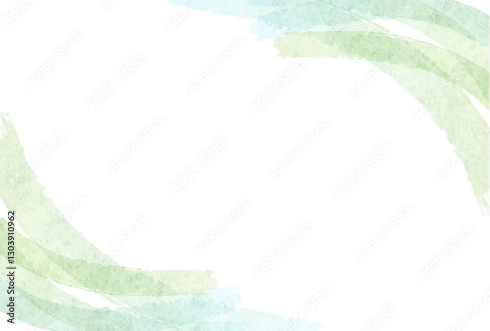 Obraz premium 和柄 夏 水彩 背景