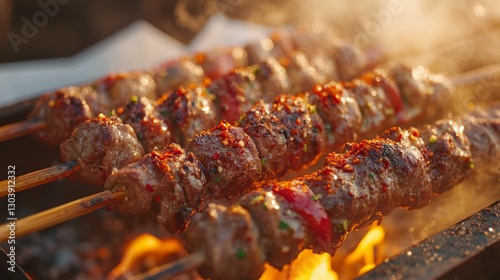 Wallpaper Mural Grilled  meatball sticks Torontodigital.ca