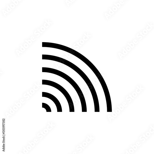 quarter wave circle circuit line