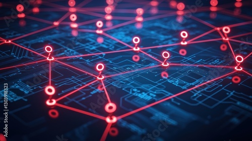 Global Network Connectivity: A Digital Landscape of Interconnection