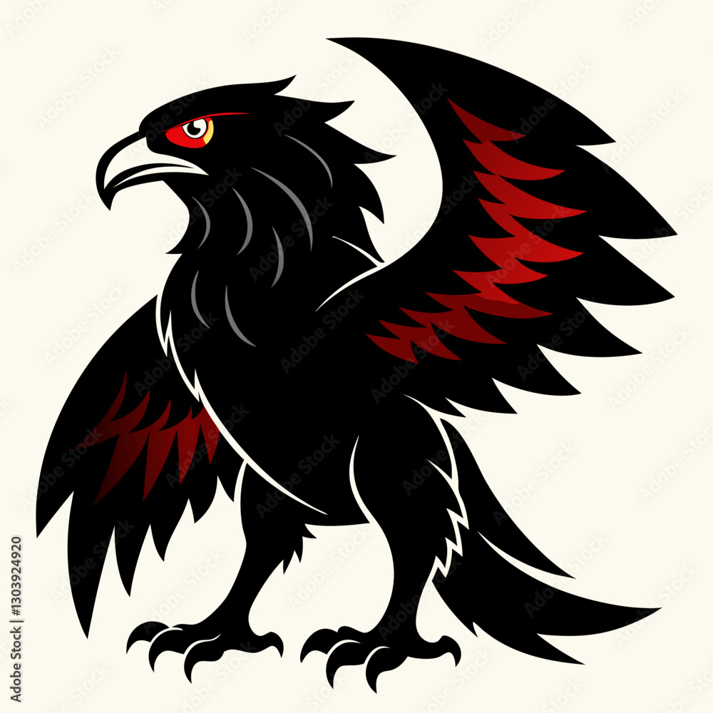 Fototapeta premium eagle vector illustration