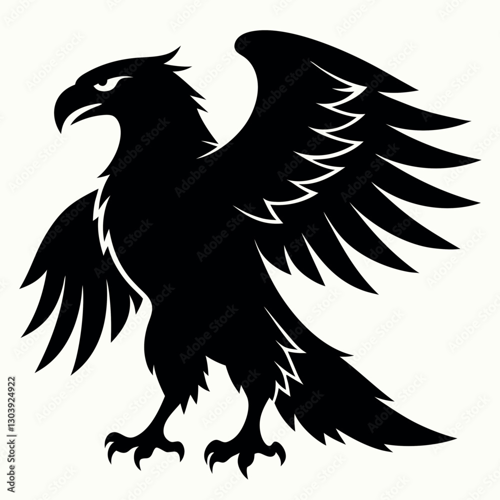 Obraz premium eagle vector illustration